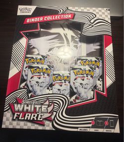Pokemon scarlet & violet white flare binder collection