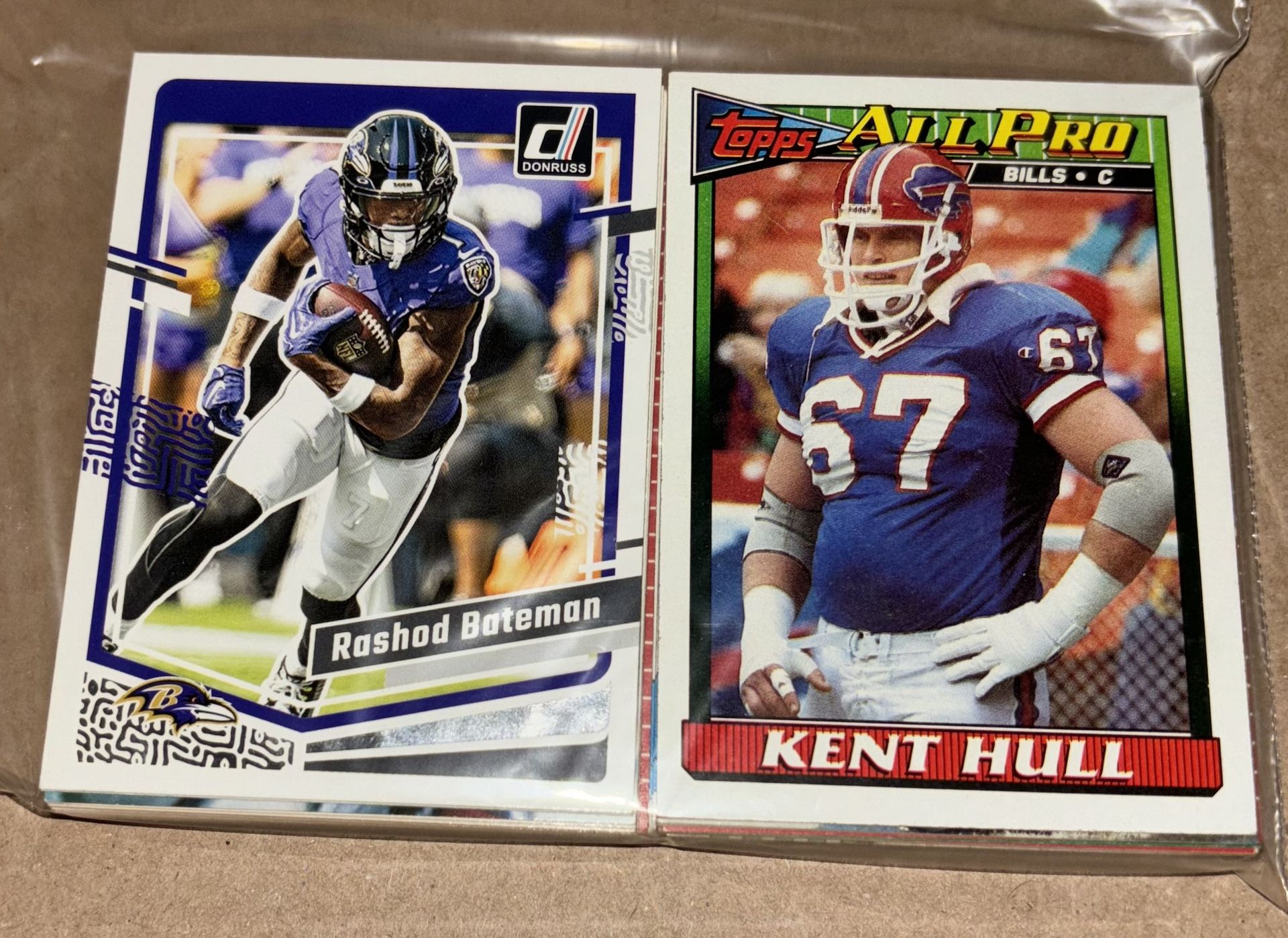 Mystery 50x Count Of Football Cards (Range From 60’s-Present Day)