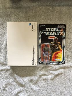 Stars Wars Vintage Rocket Firing Boba Fett Unpunched $80