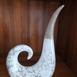 Grey & White Ceramic Decoration