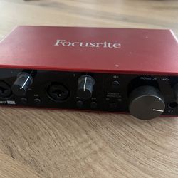 Focusrite Scarlett 2i2 3rd gen