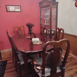 Ashley Dining Room Set With China Cabinet 