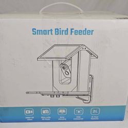 Solar Powered Bird Feeder W/ Camera 