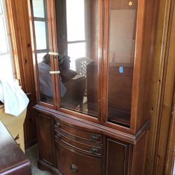 Mahogany China Cabinet