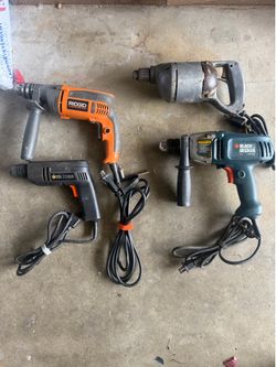 Drills Corded I have both 1/2 and 3/8 Chucks