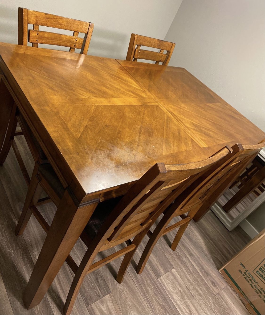 Wooden Dining Table And Chairs