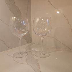 Tiffany Co  Wine Glasses 