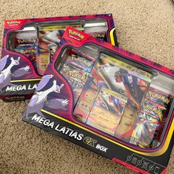 2 Box Pokemon Card Mega Latias EX