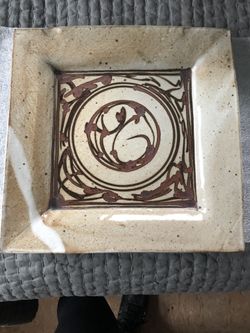 Decorative tray handmade