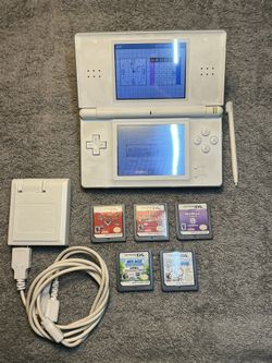 Nintendo DS Lite White Console Bundle