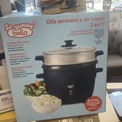 Bella rice cooker and steamer