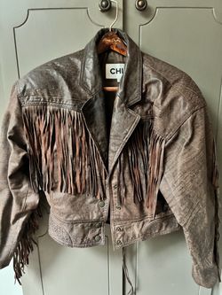 CHIA brand feux leather