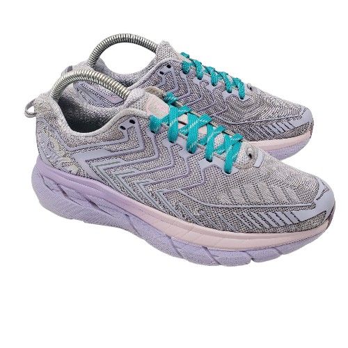 Hoka One One 'Clifton x Outdoor Voices' Purple Running Shoes Womens Size US 8 M