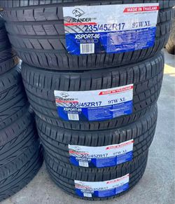 235/45ZR17 Atlander Set Of 4 New Tires