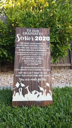 Wooden sign. Decorations