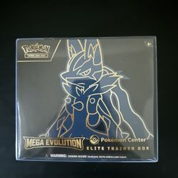 Pokemon Mega Evolution Lucario Pokemon Center ETB