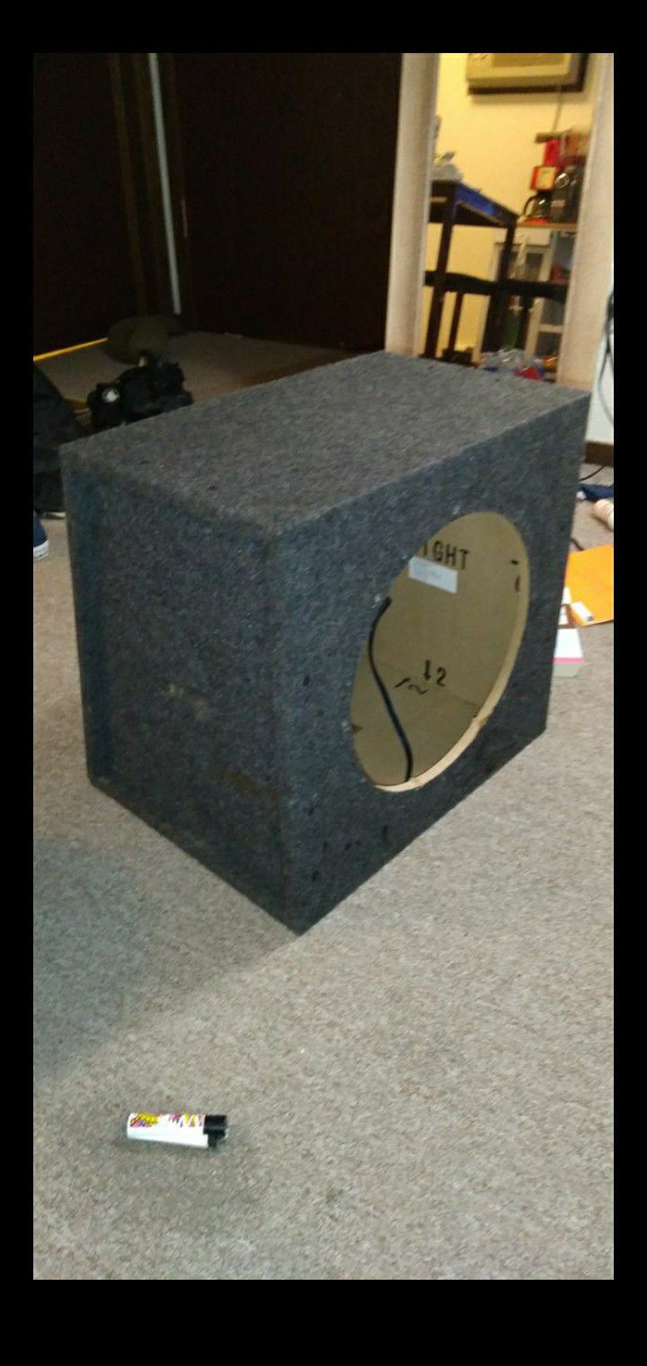 12 inch box with sub