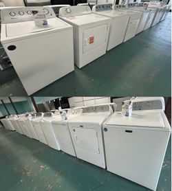 SELECTION OF WASHING MACHINE AND DRYER SETS-GREAT PRICE, FREE HAUL AWAY FROM OUTSIDE