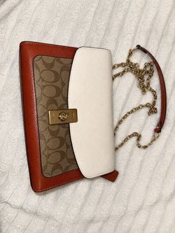 Coach Signature Crossbody Bag with Chain Strap