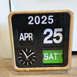 Flip Wall Clock