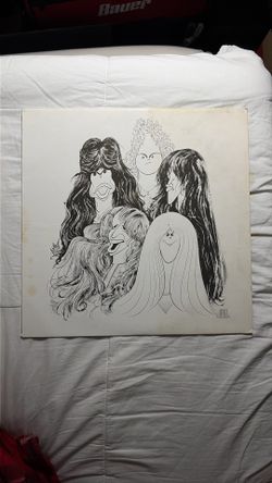 DRAW THE LINE Aerosmiths Vinyl