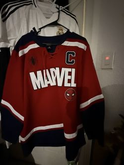 Marvel Spider-Man Embroidered Hockey Jersey - BoxLunch Exclusive SOLD OUT