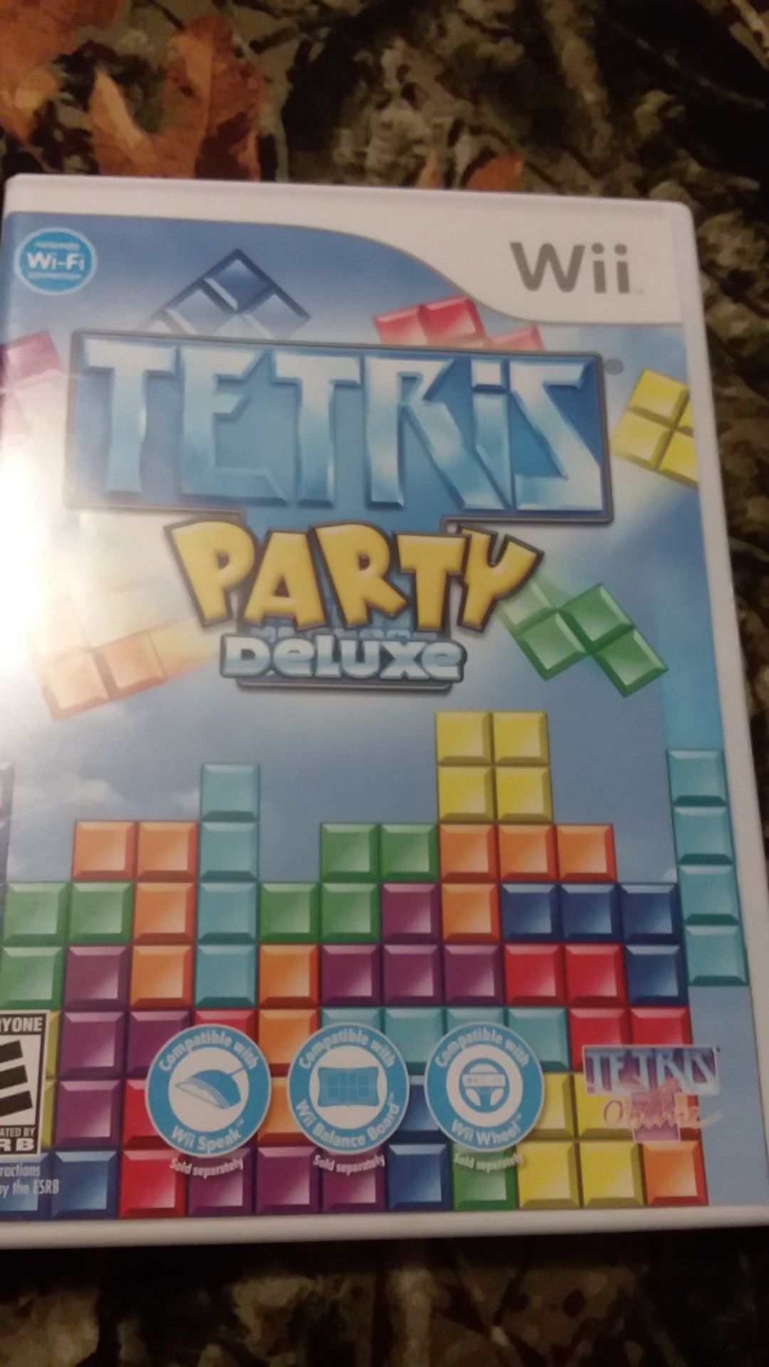 Tetris party deluxe nintendo wii cib