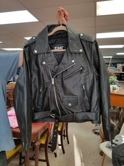 2x leather jacket fmc