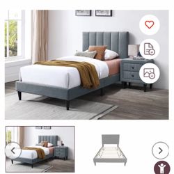 Twin Bed Frame Not Including Mattress 