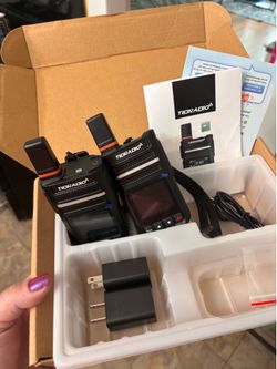 Brand New TidRadio 2pk Nationwide Walkie Talkies (Talk Any Distance)
