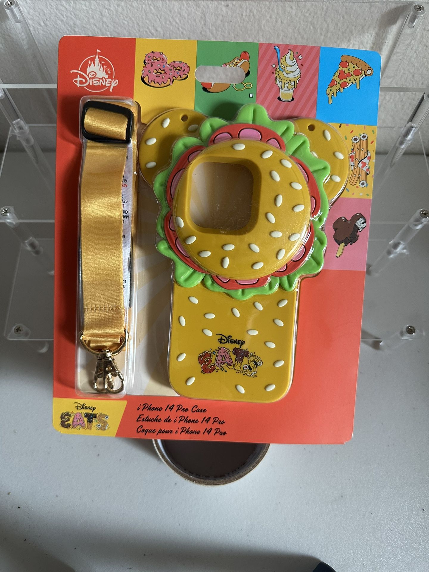 iPhone 14 Pro Case Disneyland Eats With Lanyard