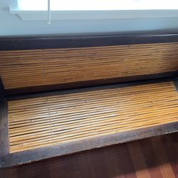 Bamboo Wood Fence Pier One 