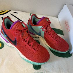 Brand New In Box Nike ZOOM LEBRON NXXT GEN Track Red /Black-Teal Nebula Men’s Size 13. DR8784-600