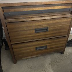 Teak Wood Bedroom End Table