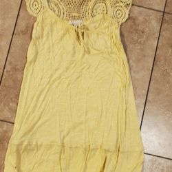 Yellow Small Dress