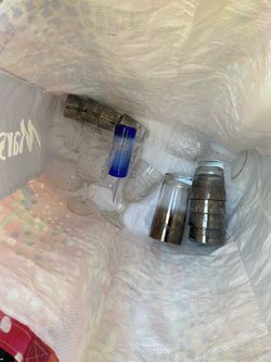Cups and shot glasses