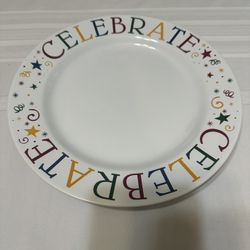 Pampered Chef Special Occasion “ CELEBRATE “ Plate