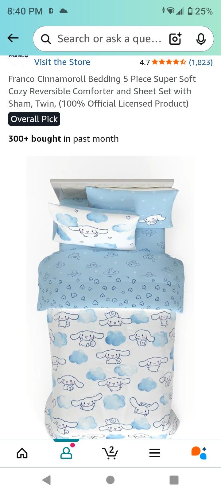 Cinnamon Roll Comforter With All Pieces And 12 Plushie's