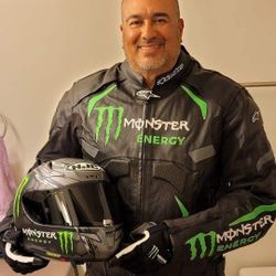 3XL Alpinestars Monster Energy Leather Jacket for Sale in Torrance
