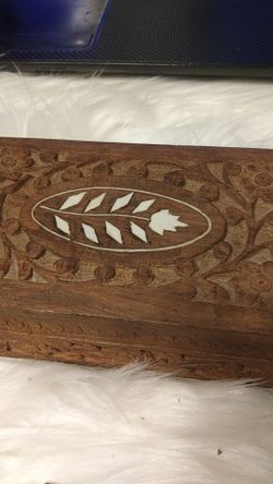 VINTAGE WOOD INDIA BOX