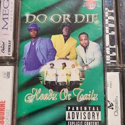 Do or Die Headz Or Tailz Cassette Rare HTF OOP 