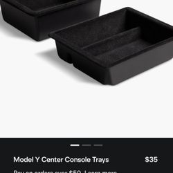 Model Y Juniper Center Console Trays