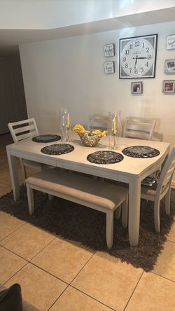 Ashley's dinner table