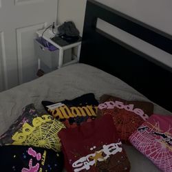 Size small and xl spider hoodies for sale‼️‼️