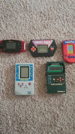 Assorted Hand Held Video Game Lot