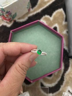 Real 925 Sterling Silver Wedding Ring Size 6