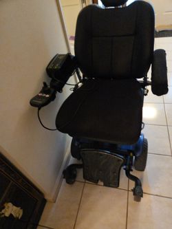 5 speed, powered wheelchair.