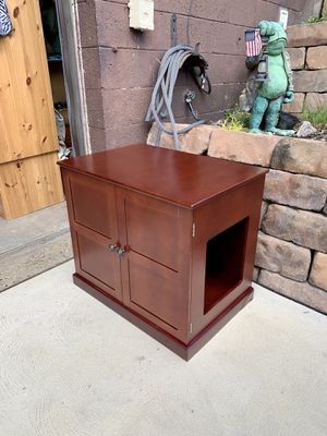 Photo Pick up Today NICE! cabinet w/drawer dog bed house for small dog