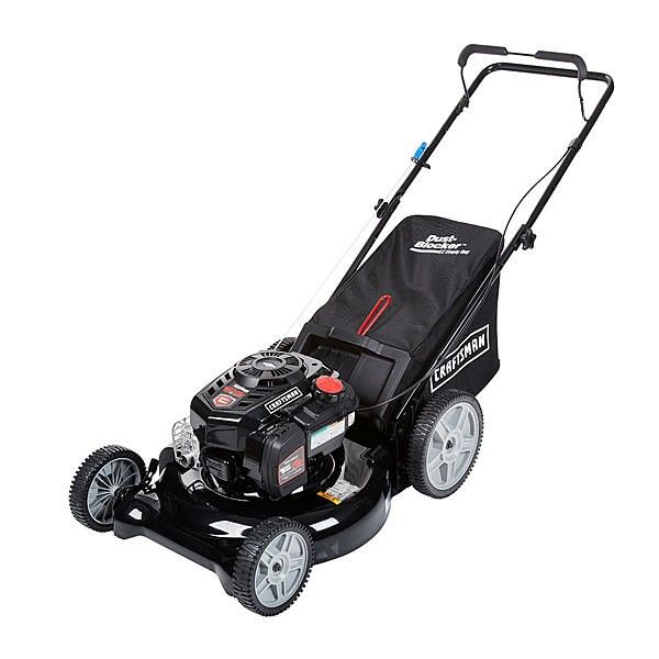 Craftsman 37451 21" 163cc 3-in-1 Push Mower with High Rear Wheels