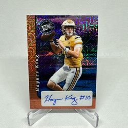 2024 Leaf Metal Press Pass Haynes King #R20-HK1 Orange Mojo /20